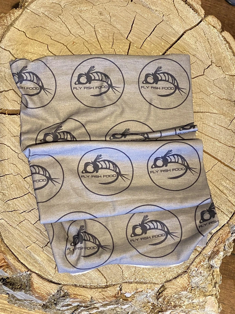 Fly Fish Food Neck Gaiter - Grey 3 Fly Fish Food Neck Gaiter - Grey