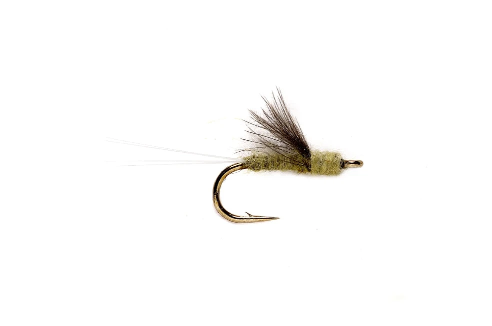 Fulling Mill Shop Flies RS2 OLIVE 3 Fulling Mill Shop Flies RS2 OLIVE
