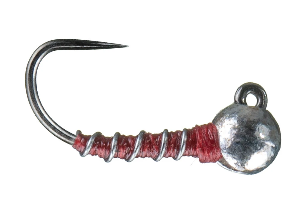 MFC Jig Zebra Midge - Red Shop Flies 3 MFC Jig Zebra Midge - Red Shop Flies