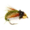 Fulling Mill Shop Flies Jan's Pearl Caddis Pupa - Olive 1 Fulling Mill Shop Flies Jan's Pearl Caddis Pupa - Olive
