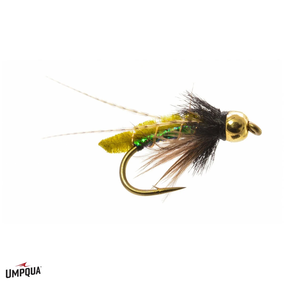Umpqua Shop Flies Caddis Poopah - Olive 3 Umpqua Shop Flies Caddis Poopah - Olive