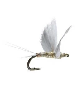Umpqua No Hackle Gray/Yellow