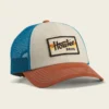 Howler Brothers Howler Bros. Electric Stripe Hat - Stone/Mid Blue Hats 2 Howler Brothers Howler Bros. Electric Stripe Hat - Stone/Mid Blue Hats