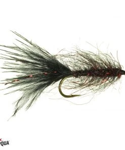 Umpqua Shop Flies Goat Leech - Black Red