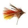 Fulling Mill Shop Flies TH Rubber Legged Bugger Brown/Yellow 2 Fulling Mill Shop Flies TH Rubber Legged Bugger Brown/Yellow