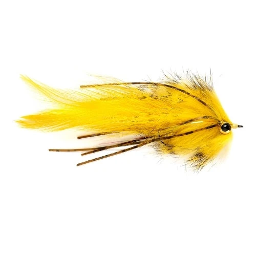 Fulling Mill Shop Flies Hawkins Hat Trick - Yellow - 2 3 Fulling Mill Shop Flies Hawkins Hat Trick - Yellow - 2