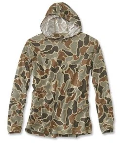 Orvis DriRelease Pullover Sun Hoodie - Camo Clothing & Logo Gear