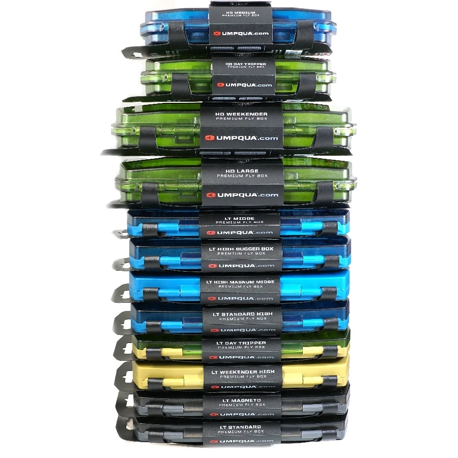 Fly Boxes Umpqua UPG LT High Bugger Box - Blue 5 Fly Boxes Umpqua UPG LT High Bugger Box - Blue