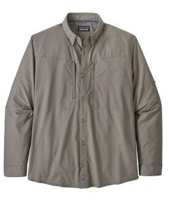 Patagonia Long-Sleeved Sun Stretch Shirt - Hex Grey Clothing & Logo Gear