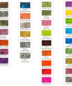 Whiting Mini Bird Fur Feathers & Marabou 5 Whiting Mini Bird Fur Feathers & Marabou