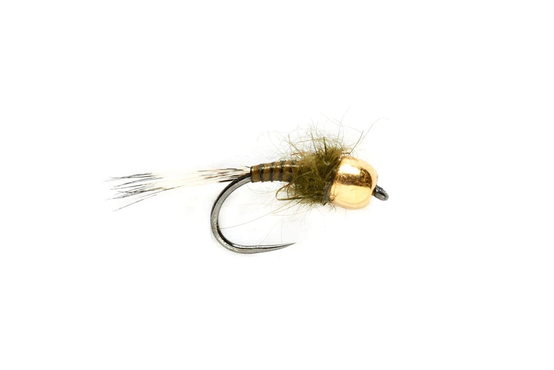 Fulling Mill Shop Flies Skinny Quill Olive (BH) B/L 3 Fulling Mill Shop Flies Skinny Quill Olive (BH) B/L