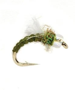 Fulling Mill Olive Ice Midge Shop Flies