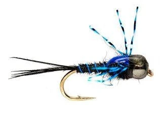Fulling Mill Ebb's Black & Blue Stone Shop Flies 3 Fulling Mill Ebb's Black & Blue Stone Shop Flies