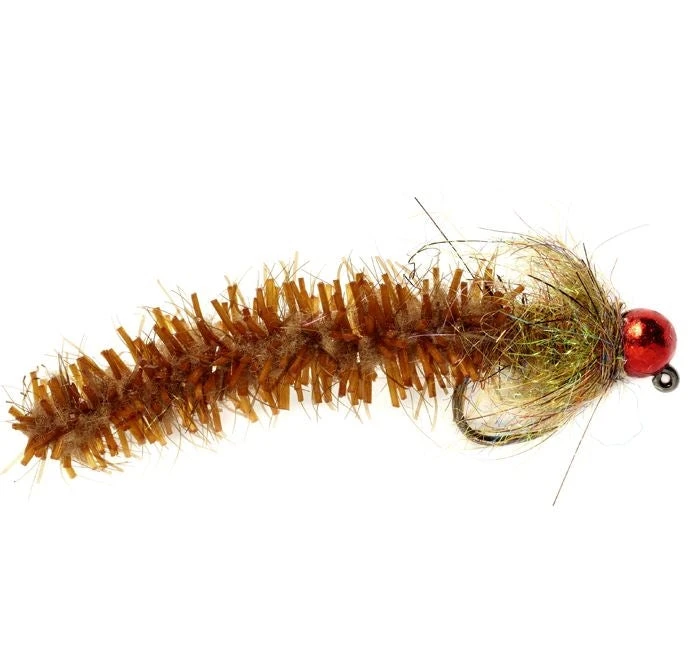 Fulling Mill Shop Flies Roly's Poly Crane - Brown - Barbless 3 Fulling Mill Shop Flies Roly's Poly Crane - Brown - Barbless