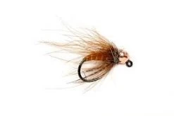 Fulling Mill Callies Jiggable Caddis Brown Shop Flies