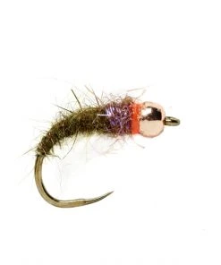 Fulling Mill Red Collar Olive Bug Shop Flies