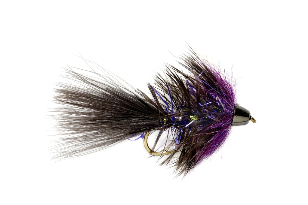 Fulling Mill Shop Flies Baby Complex Twist Gray & Purple 3 Fulling Mill Shop Flies Baby Complex Twist Gray & Purple