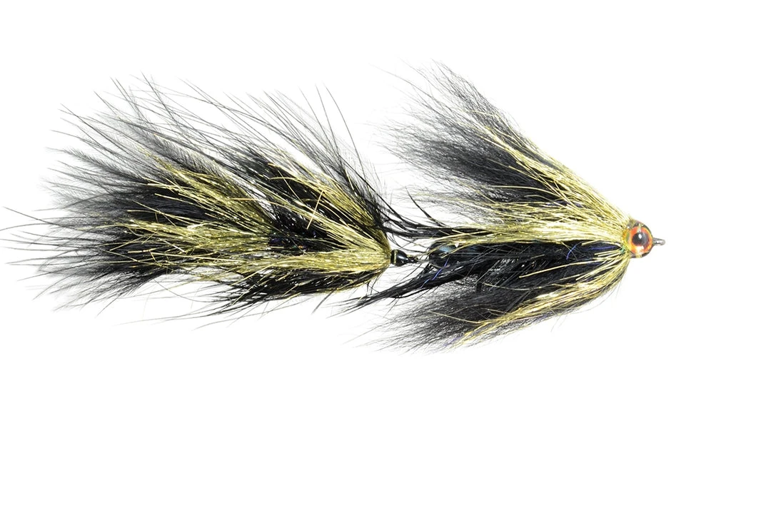 Fulling Mill Shop Flies Mongrel Meat Black 3 Fulling Mill Shop Flies Mongrel Meat Black