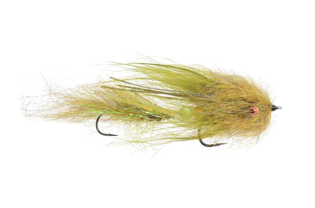 Fulling Mill Shop Flies Cheech Leech Olive 3 Fulling Mill Shop Flies Cheech Leech Olive