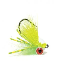 Fulling Mill Bluegill Mini Slider White/Chartreuse Shop Flies