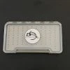 Adamsbuilt FLY FISH FOOD LOGO FLY BOX, CLEAR SINGLE SIDED - LARGE WITH EASY GRIP FOAM Fly Boxes 1 Adamsbuilt FLY FISH FOOD LOGO FLY BOX, CLEAR SINGLE SIDED - LARGE WITH EASY GRIP FOAM Fly Boxes