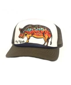 Abby Paffrath Hog Brown Trucker Hat
