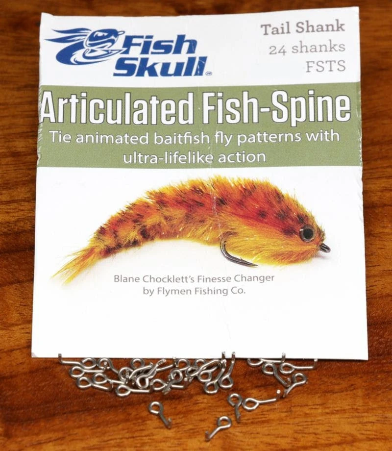 Hareline Hooks & Shanks Articulated Fish Spines 4 Hareline Hooks & Shanks Articulated Fish Spines