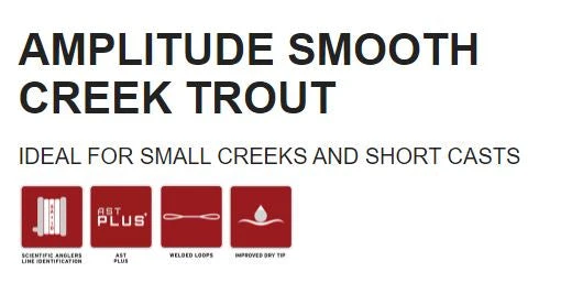 Scientific Anglers Amplitude Smooth Creek Trout Fly Line Fly Lines 5 Scientific Anglers Amplitude Smooth Creek Trout Fly Line Fly Lines