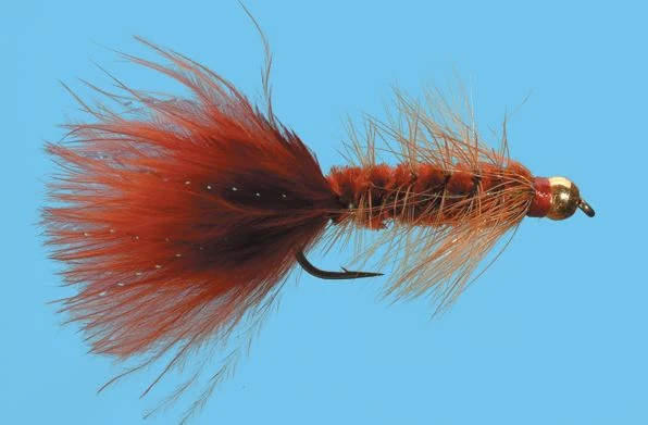 Solitude Bead Head Krystal Bugger - Brown 3 Solitude Bead Head Krystal Bugger - Brown