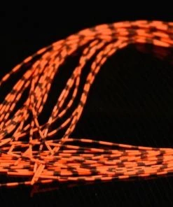 Hareline Synthetic Fibers & Flash Barred Rubber Legs