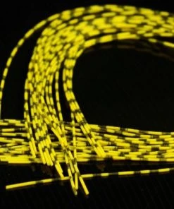 Hareline Synthetic Fibers & Flash Barred Rubber Legs