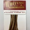 Whiting 100 Pack Dry Fly Hackle - Brown - 16
