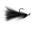 Fulling Mill CDC Jig Streamer Minnow - Black 2 Fulling Mill CDC Jig Streamer Minnow - Black