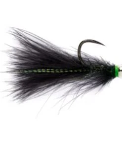 Fulling Mill CDC Jig Streamer Minnow - Black
