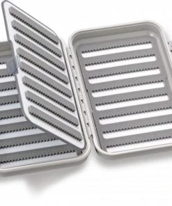 Angler Sport Group C&F Design Medium 8-Row Waterproof Fly Box With Flip Page Fly Boxes