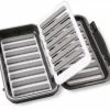 Angler Sport Group Fly Boxes C&F Design Large 16-Row Waterproof Fly Box With Flip Page