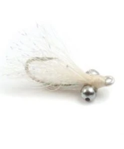 Fulling Mill Shop Flies Crazy Charlie Shallow - White