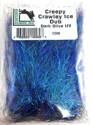 Hareline Creepy Crawley Ice Dub Dubbing 6 Hareline Creepy Crawley Ice Dub Dubbing