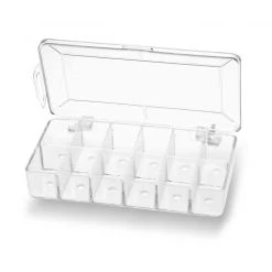 Wapsi Crystal Clear 12 Compartment Dubbing Dispenser