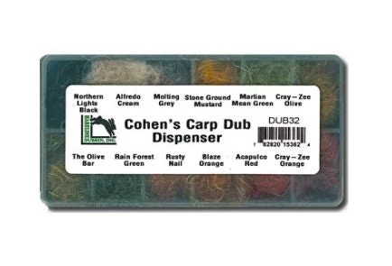 Hareline Cohen's Carp Dub Dubbing Dispenser 3 Hareline Cohen's Carp Dub Dubbing Dispenser