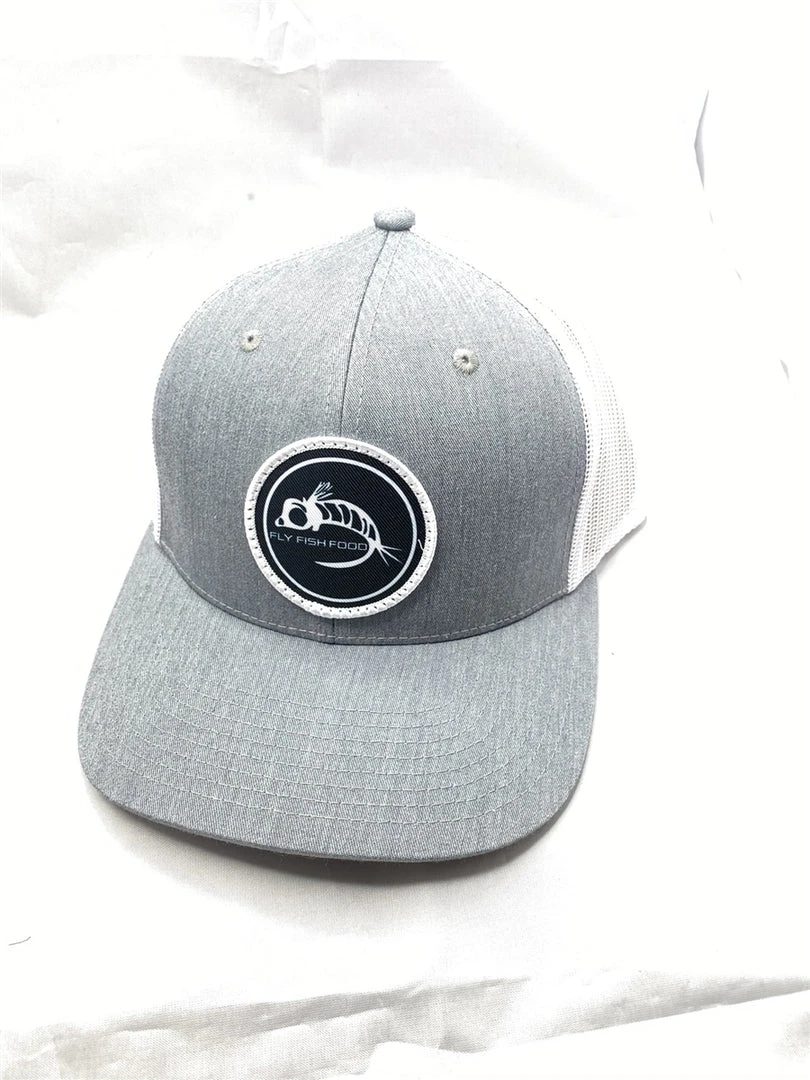Captuer Fly Fish Food Black Logo Hat - Gray Hats 3 Captuer Fly Fish Food Black Logo Hat - Gray Hats