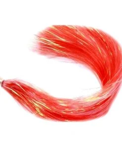 Hareline Synthetic Fibers & Flash Dyed Pearl Flashabou