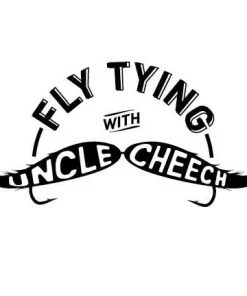 Fly Fish Food Clothing & Logo Gear Fly Tying With Uncle Cheech Sticker