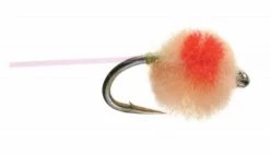 Umpqua Flashtail Mini Egg - Fl. Orange