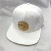 Captuer Hats Fly Fish Food Golf Logo Hat - White 1 Captuer Hats Fly Fish Food Golf Logo Hat - White