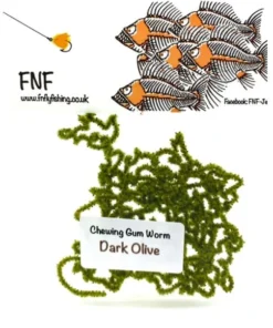 Nature's Spirit FNF 3mm Chewing Gum Worm Chenille