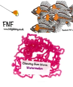 Nature's Spirit FNF 3mm Chewing Gum Worm Chenille