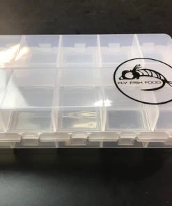 New Phase Fly Fish Food Twenty Compartment Clear Poly Fly Box Fly Boxes
