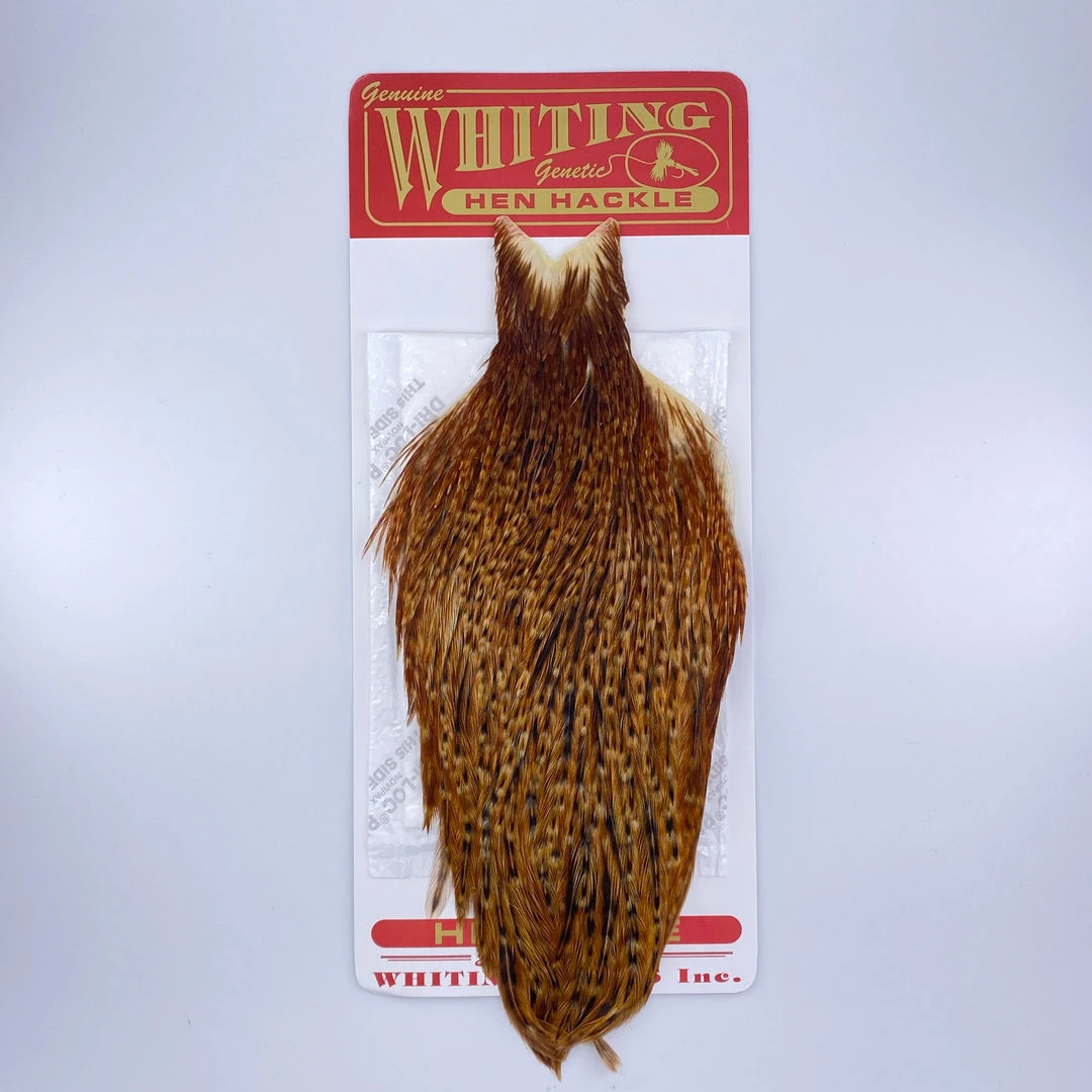 Whiting Red Label Hen Cape Hackle 5 Whiting Red Label Hen Cape Hackle