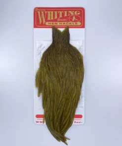 Whiting Red Label Hen Cape Hackle 20 Whiting Red Label Hen Cape Hackle